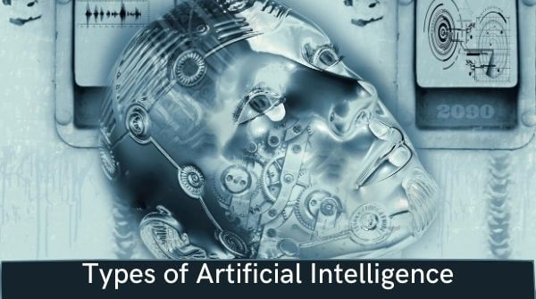 This image enlists Multiple types of AI on basis of functionality i.e Reactive Machines AI, Limited Memory AI, Theory of Mind AI, Self aware AI.