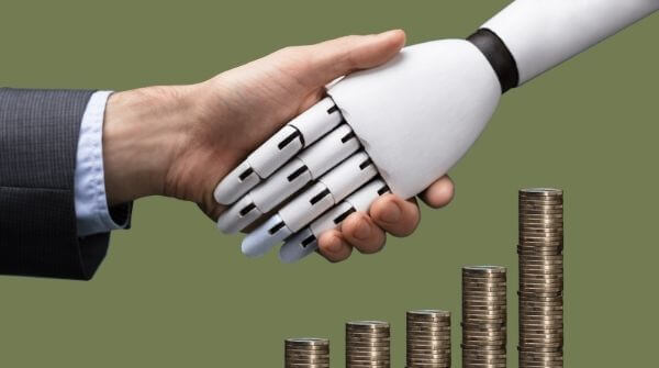 This image show the different applications and importance of AI in banking sector.