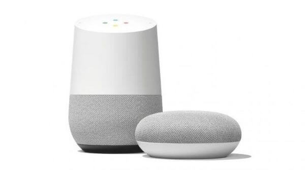 White color Google Home speakers from section Google Home vs Amazon Echo so that you can get an idea of how both look in white color.