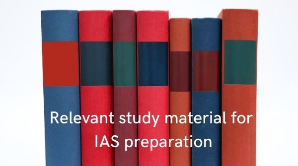 Updated study material in sync with the latest syllabus is an important tip to choose best IAS coaching institute