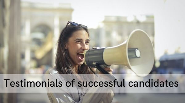 The testimonials of students who have cleared the IAS exam is a very important tip to choose best IAS coaching institute