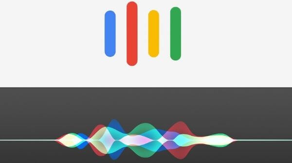 Assistants from the section of iPhone vs Android are shown with the picture of how they look when one gives commands.