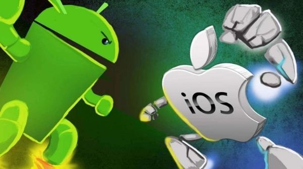 A competition between both the Operating System is explained as users of the two differentiate themselves from each other.