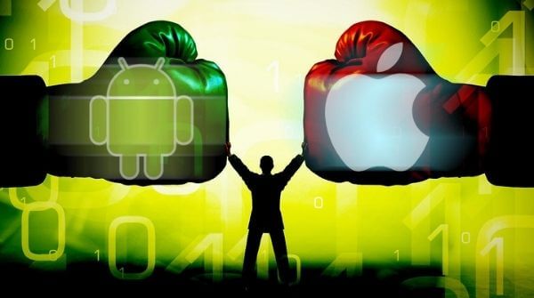 The powerful image of iOS and Android shows that both the Operating Systems are equally good with what they give.