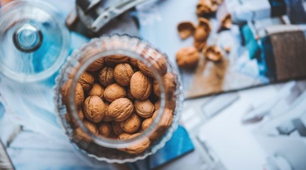 Walnuts contain omega 3 fatty acids which helps in elasticity and eating regularly helps to get good skin.