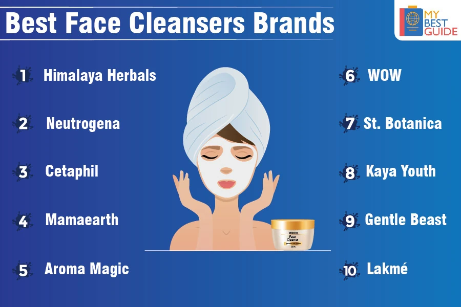Top 10 Face Cleansers Brands