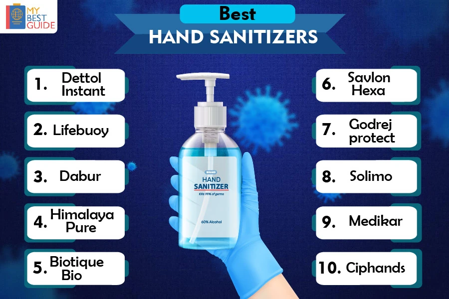 Top 10 Hand Sanitizers in India
