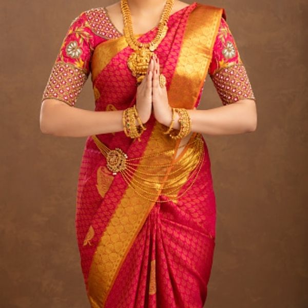 Saree Dresses to Wear to a Wedding. They are the safest option. Also, latest fashion trends for indian wedding dresses has saree too.