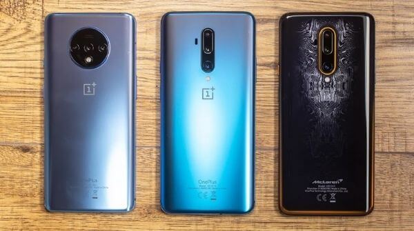 7T, 7T Pro And 7T Pro McLaren Edition mobiles inFrosted Silver, Haze Blue and Black colors respectively