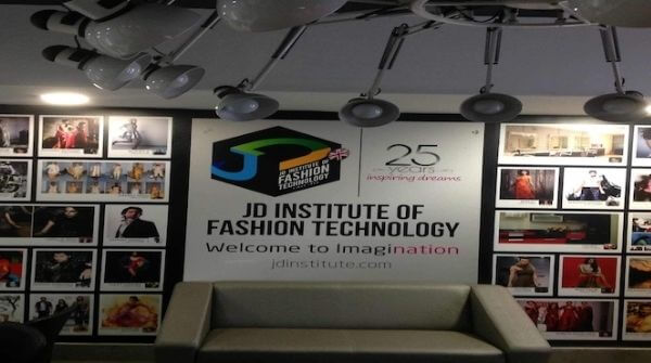 Picture of the JD Institute of Fashion Technology in Bangalore.