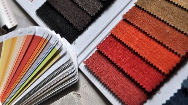 different material used by designers.