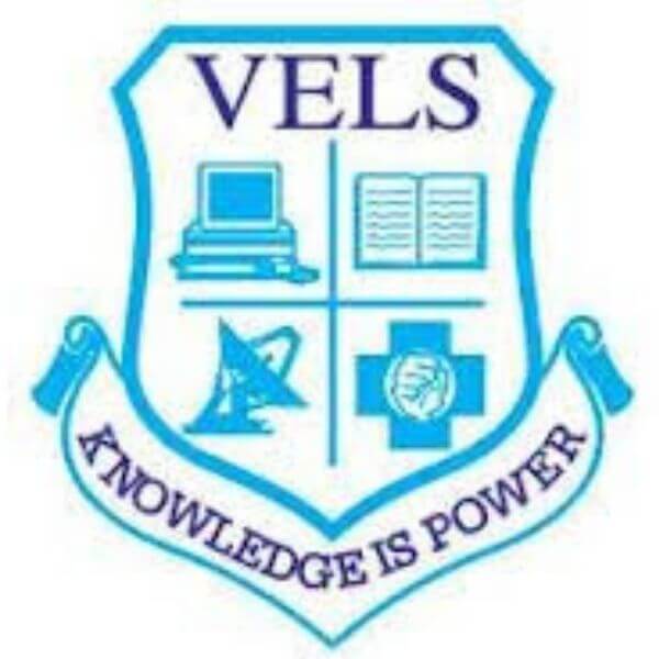 This is the logo of Vels School of Education