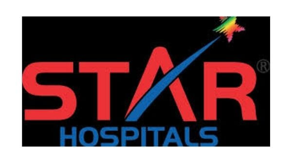 This is an image for the logo of star hospitals portraying the famous private hospitals in Hyderabad.
