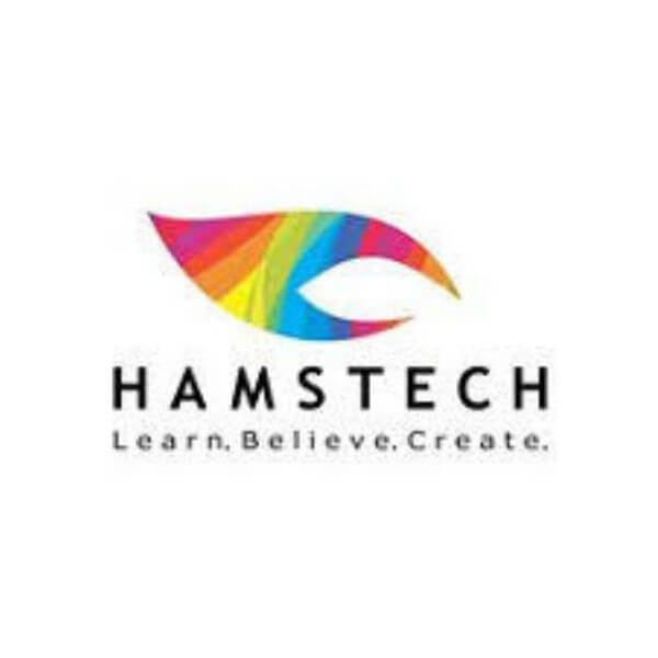 This is the visual of the Hamstech logo for Fashion Designing Course in Hyderabad.