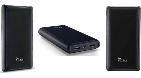 Syska power pro 200, 20000mAh power bank with great features