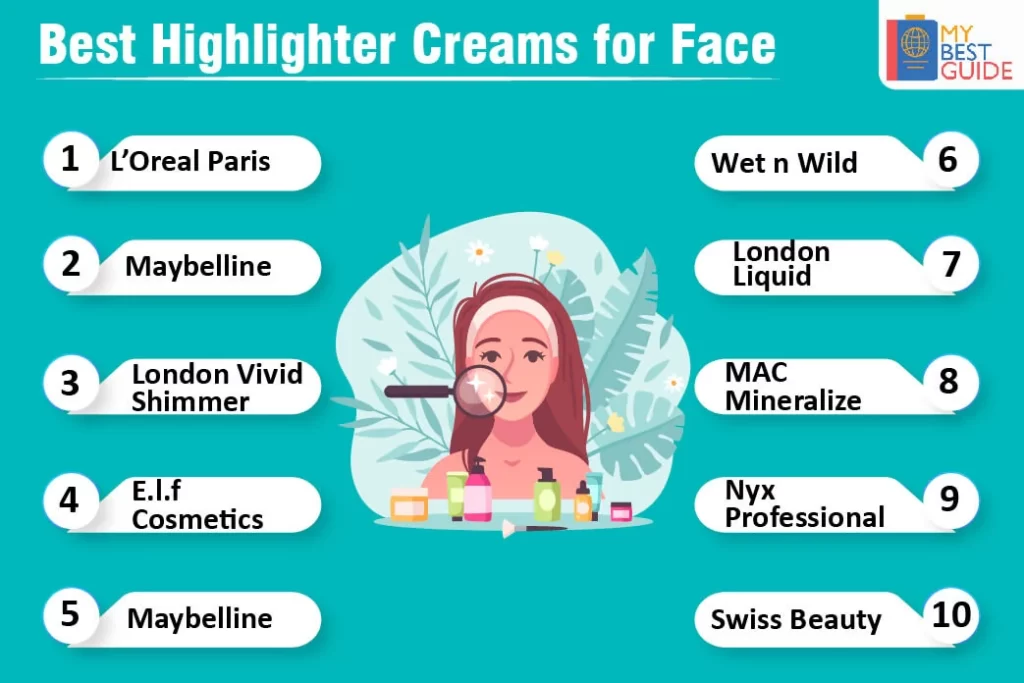 Top 10 Highlighter Cream for Face