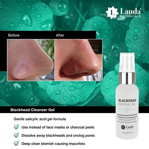 Lauda the best blackhead remover gel.